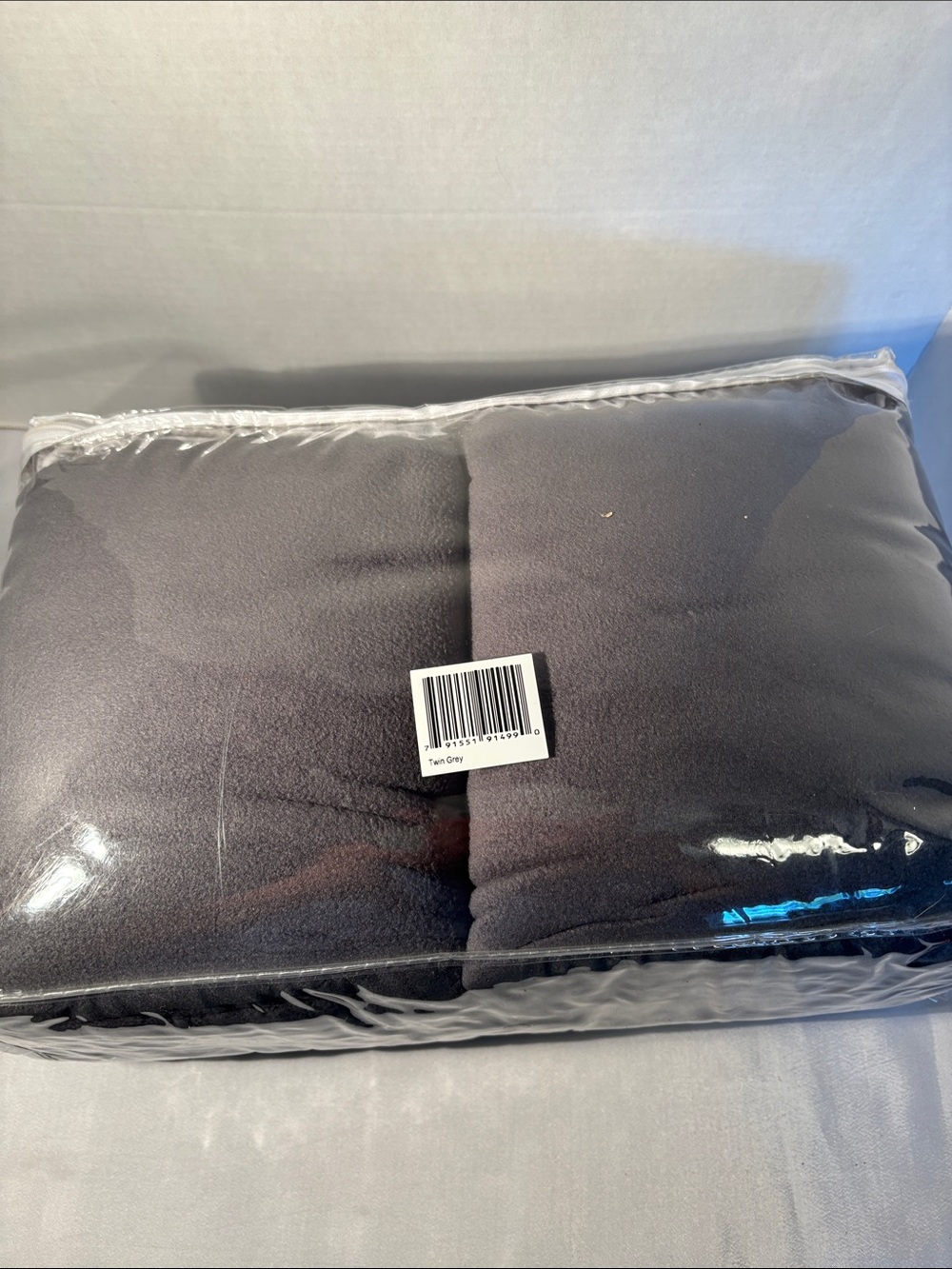 Berkshire PolarFleece Sheet Set in Gray - Picture 4 of 4